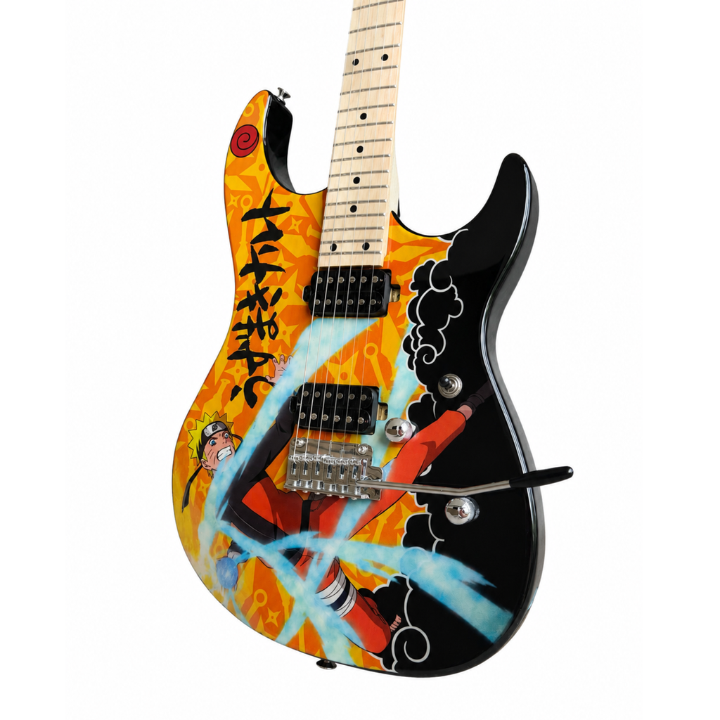 Naruto Shippuden Rasengan Electric Guitar & Gig Bag - Available for pre-order now