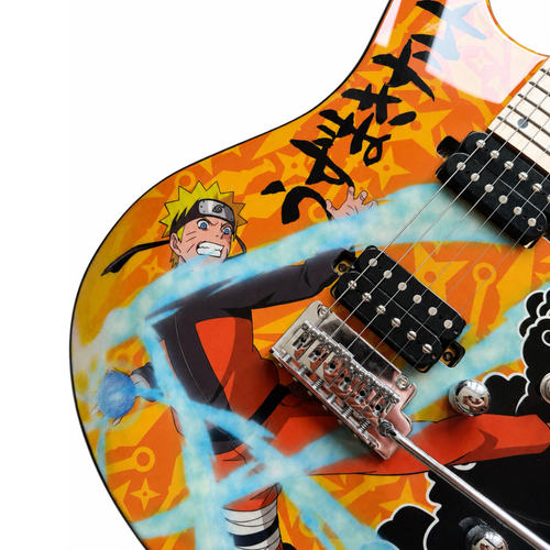 Naruto Shippuden Rasengan Electric Guitar & Gig Bag - Available for pre-order now