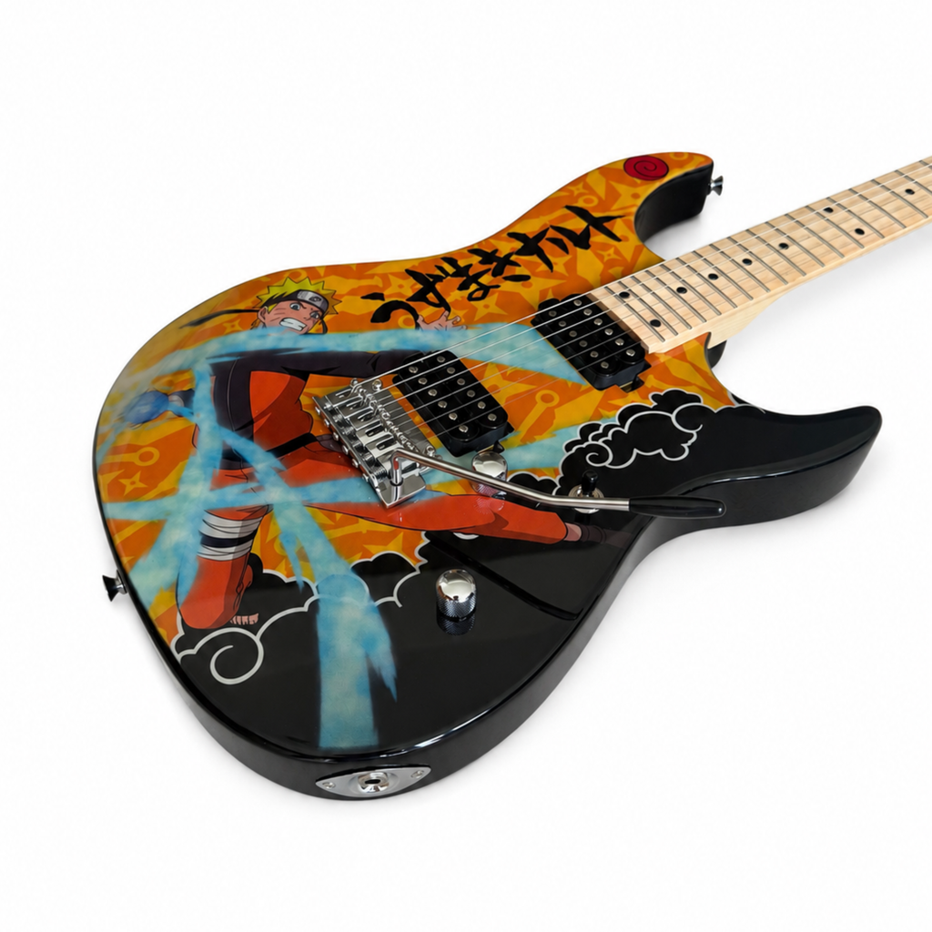 Naruto Shippuden Rasengan Electric Guitar & Gig Bag - Available for pre-order now
