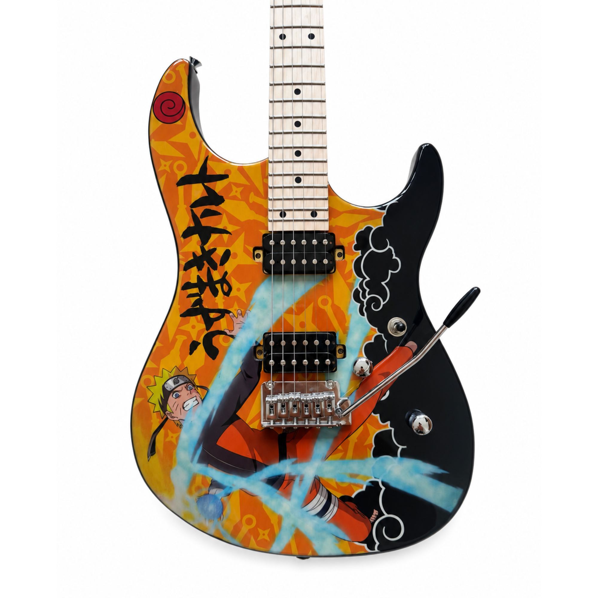 Naruto Shippuden Rasengan Electric Guitar & Gig Bag - Available for pre-order now