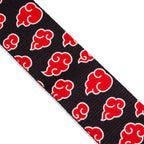 Naruto Shippuden Guitar Strap - Akatsuki Cloud