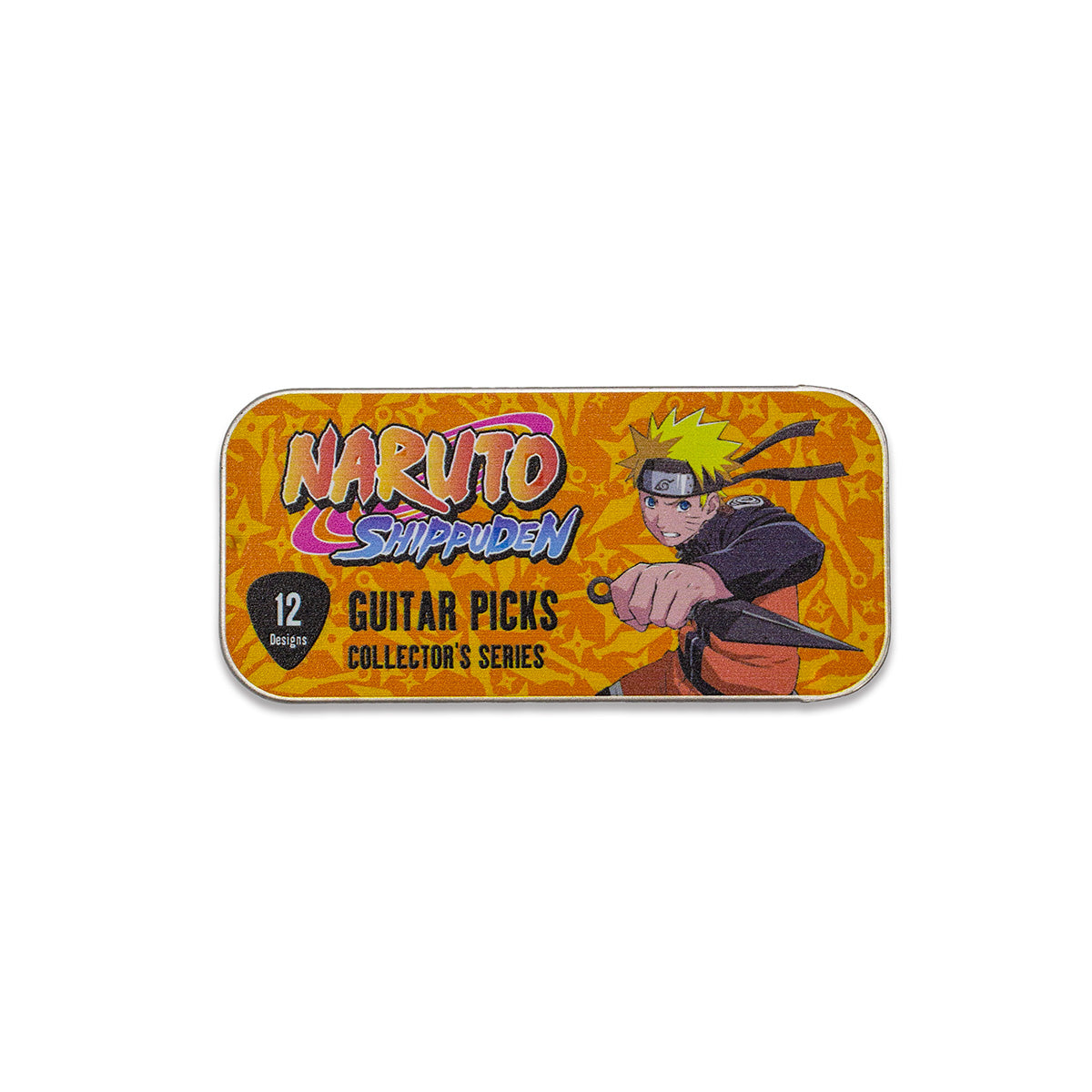Naruto Shippuden Guitar Pick Tin - Collector's Series - Set of 12 Picks