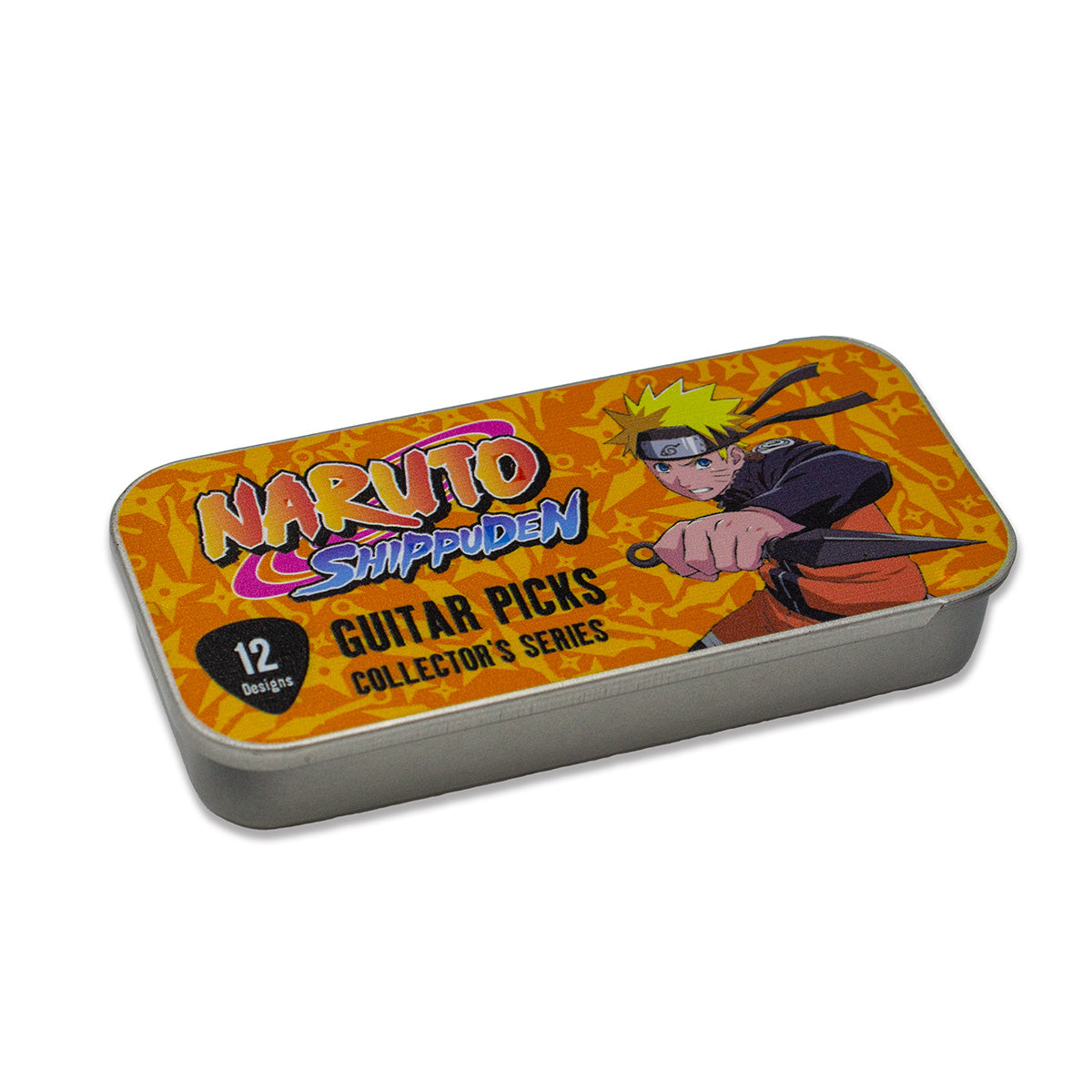 Naruto Shippuden Guitar Pick Tin - Collector's Series - Set of 12 Picks
