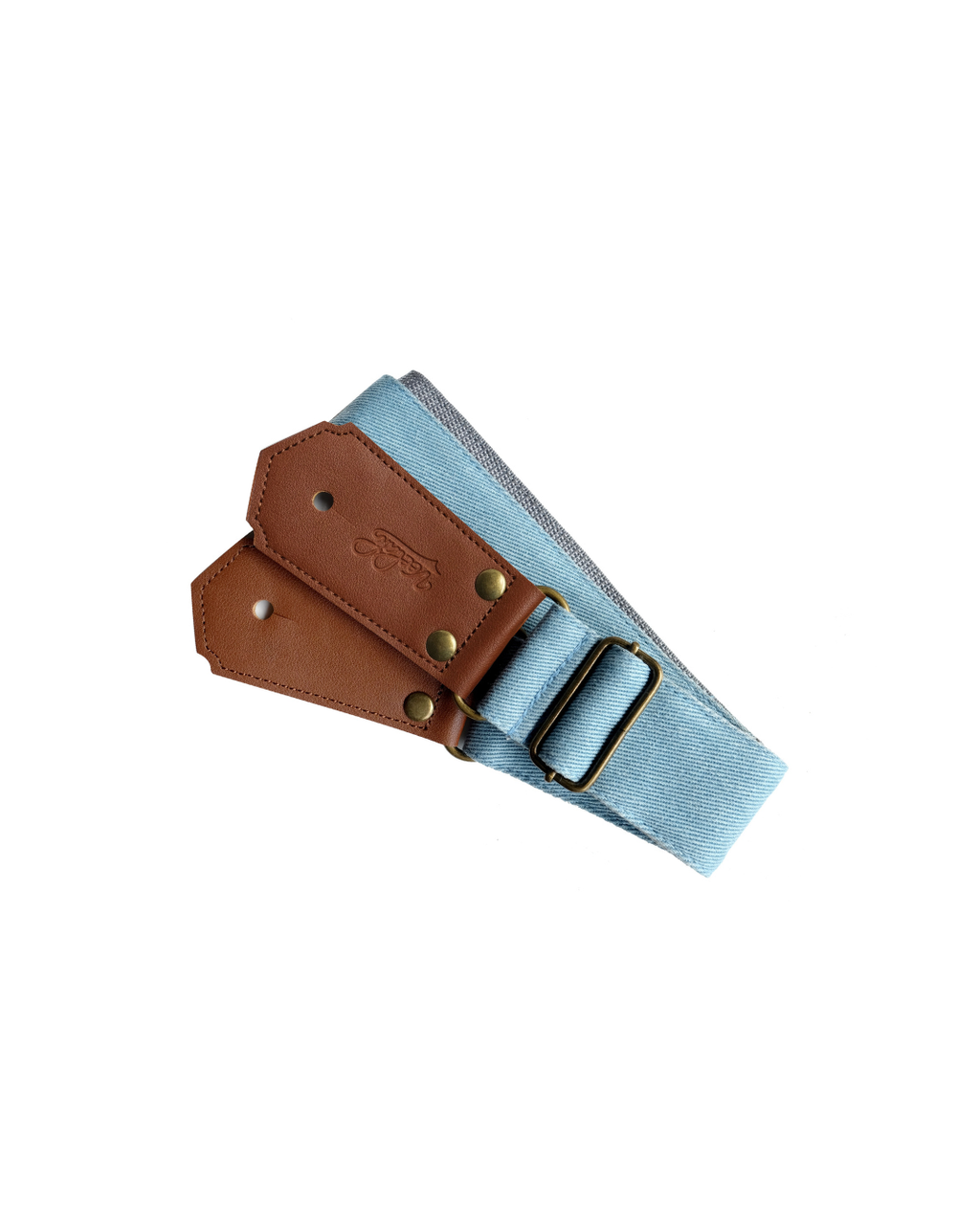 VEELAH CANVAS GUITAR STRAP - BLACK, NAVY GREEN, TEAL GREEN
