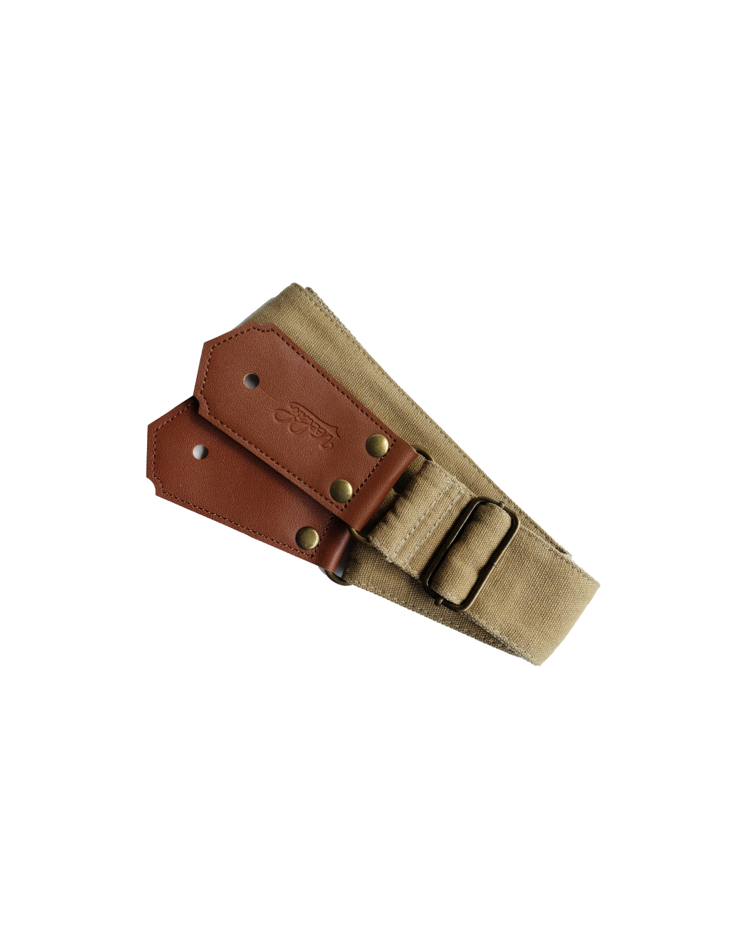 VEELAH CANVAS GUITAR STRAP - BLACK, NAVY GREEN, TEAL GREEN, LIGHT BLUE, BROWN