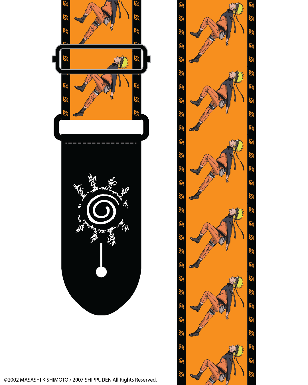 Naruto Shippuden Guitar Strap - Naruto Run