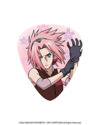 Naruto Shippuden Guitar Pick Tin - Collector's Series - Set of 12 Picks