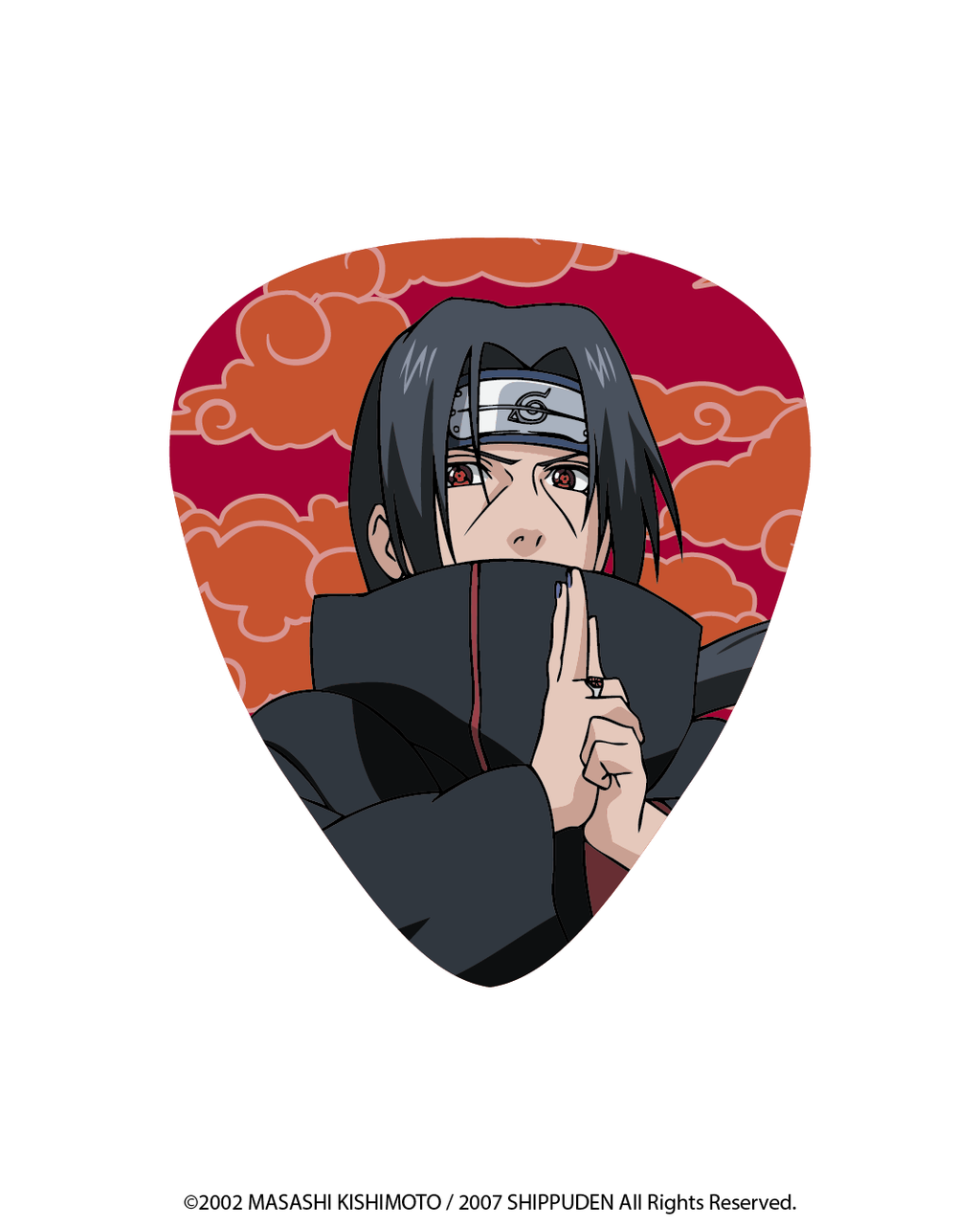 Naruto Shippuden Guitar Pick Tin - Collector's Series - Set of 12 Picks