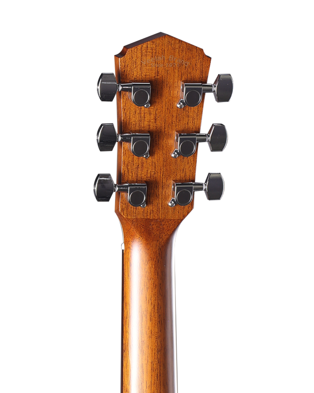 VEELAH V1 SERIES GUITAR - ACOUSTIC DREADNOUGHT WITH CUTAWAY, SOLID TOP, NATURAL MAHOGANY W/ VEELAH LUXURY PADDED GIG BAG