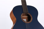 VEELAH V1 SERIES GUITAR - ACOUSTIC OM, SOLID TOP - NAVY SPRUCE W/ VEELAH LUXURY PADDED GIG BAG
