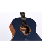 VEELAH V1 SERIES GUITAR - ACOUSTIC OM, SOLID TOP - NAVY SPRUCE W/ VEELAH LUXURY PADDED GIG BAG