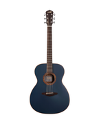 VEELAH V1 SERIES GUITAR - ACOUSTIC OM, SOLID TOP - NAVY SPRUCE W/ VEELAH LUXURY PADDED GIG BAG