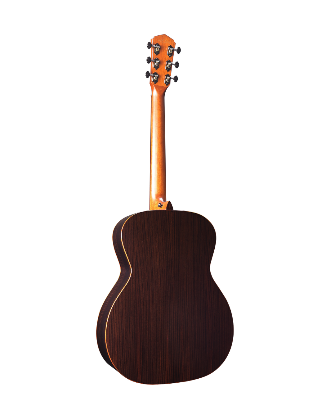 VEELAH V4 SERIES GUITAR - ELECTRO ACOUSTIC OM, SOLID TOP, ARM REST, SATIN BLACK W/ VEELAH LUXURY PADDED GIG BAG