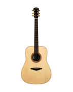VEELAH V5 SERIES GUITAR, ACOUSTIC DREADNOUGHT, SOLID TOP, SPRUCE W/ VEELAH LUXURY PADDED GIG BAG