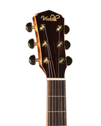 VEELAH V5 SERIES GUITAR, ELECTRO OM WITH CUTAWAY, SOLID TOP, SPRUCE W/ VEELAH LUXURY PADDED GIG BAG