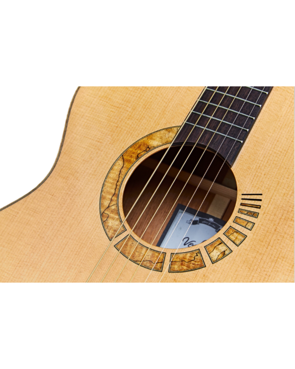VEELAH V7 SERIES GUITAR - ALL SOLID ACOUSTIC OM, SOLID TOP, BACK & SIDES, SITKA SPRUCE W/ VEELAH LUXURY PADDED GIG BAG