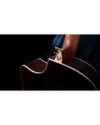 VEELAH V8 SERIES GUITAR - ALL SOLID ACOUSTIC GA WITH CUTAWAY, SOLID TOP, BACK & SIDES, SITKA SPRUCE W/ VEELAH LUXURY PADDED GIG BAG