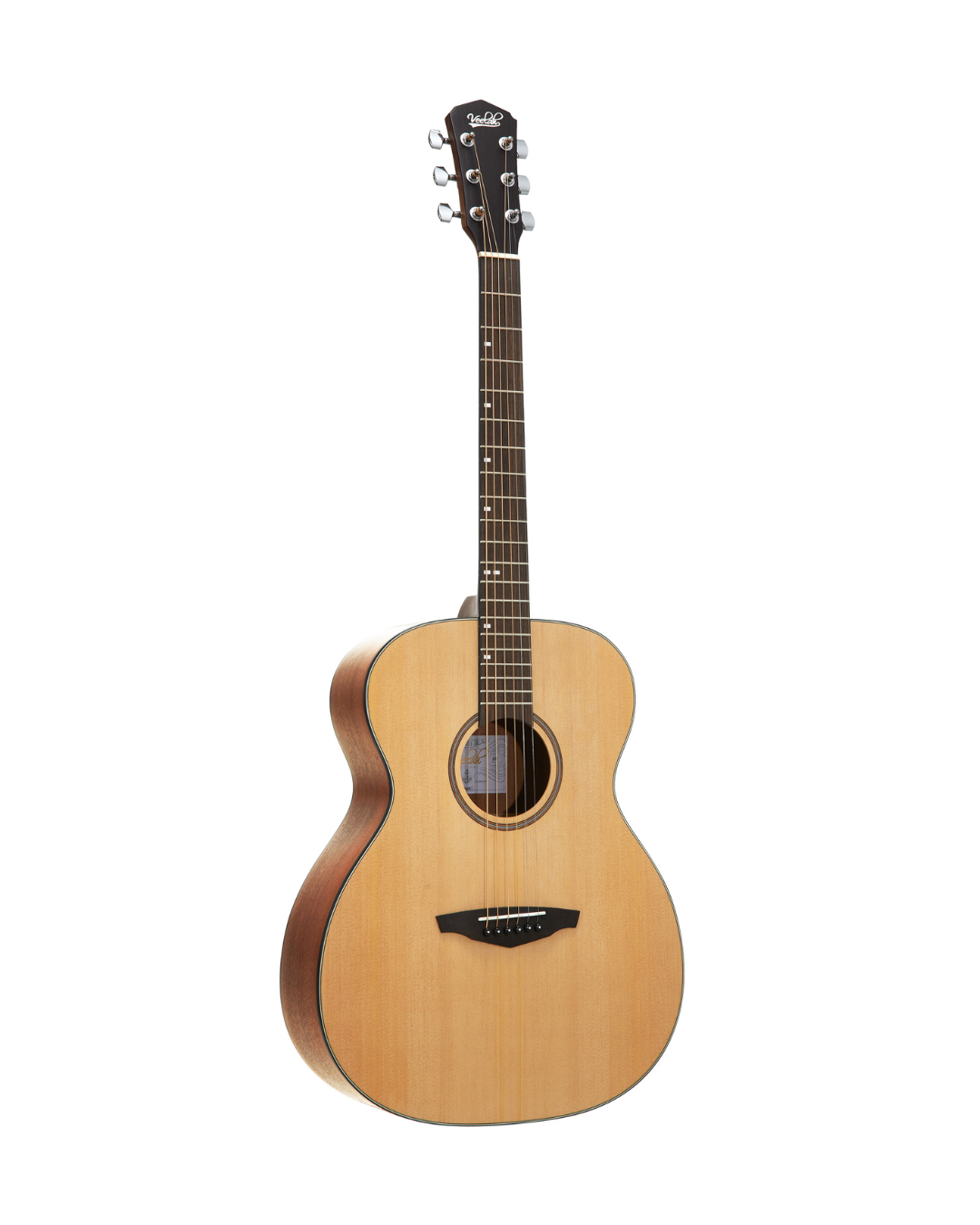 VEELAH VERO SERIES GUITAR, ACOUSTIC OM, SPRUCE TOP W/ VEELAH PADDED GIG BAG